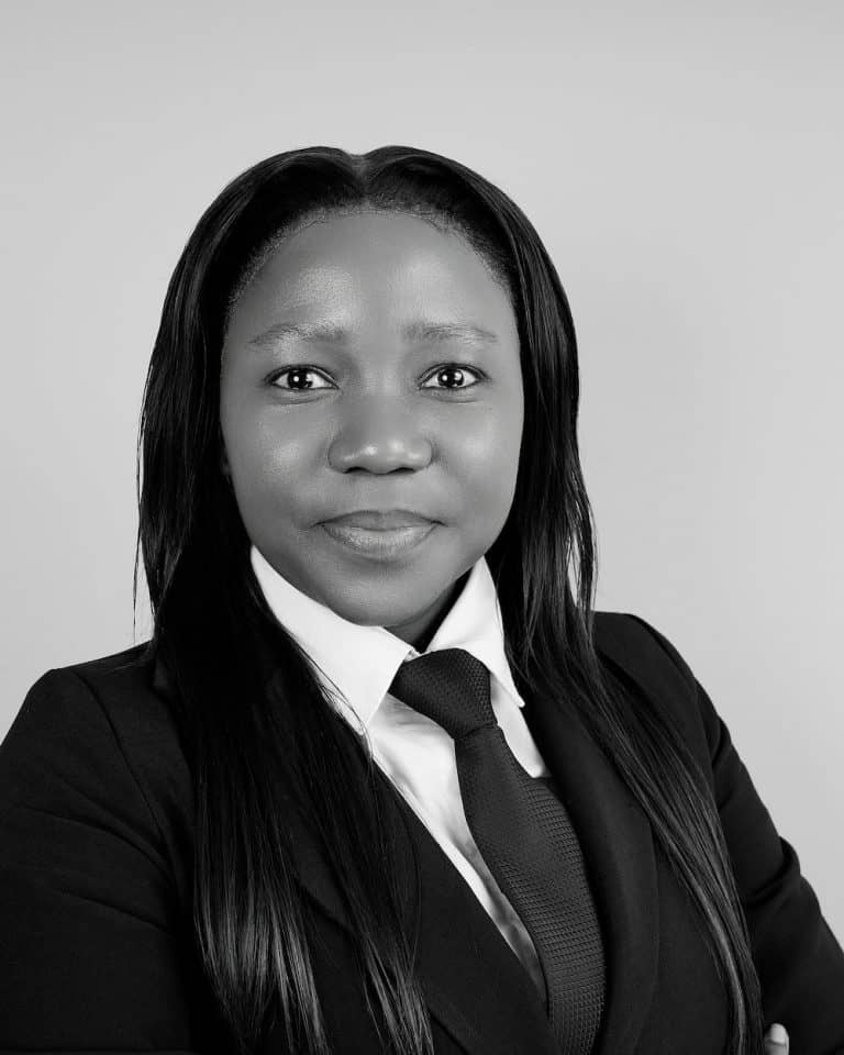 Rosina Gaongalelwe, Receptionist at LM Attorneys